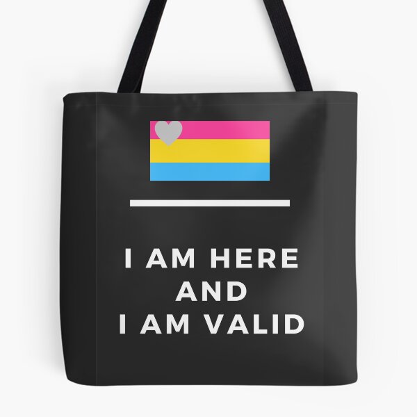Item preview, I Am Valid Rectangle Graphic - Panromantic designed and sold by thesassypanda.