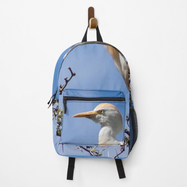 Item preview, Cattle egret perched on a tree designed and sold by HazelWright.