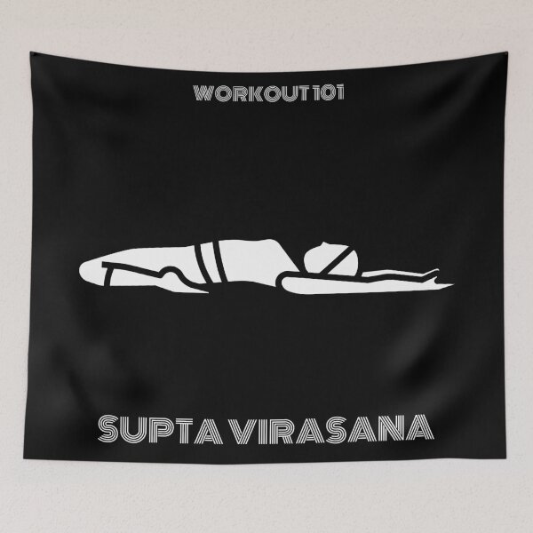 Item preview, Supta Virasana (Workout 101) designed and sold by BofflingDesigns.