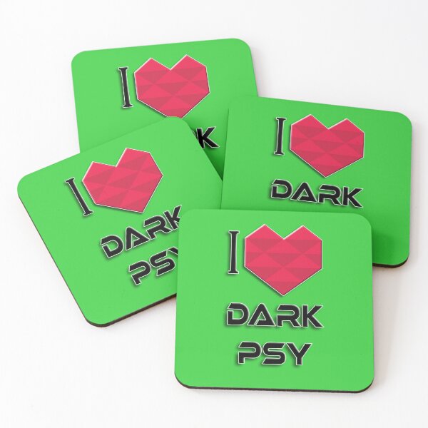 Item preview, I Love Dark Psy - Red designed and sold by NoMatterLab.