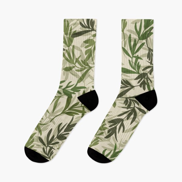 Item preview, Green plants seamless pattern designed and sold by baligaia.