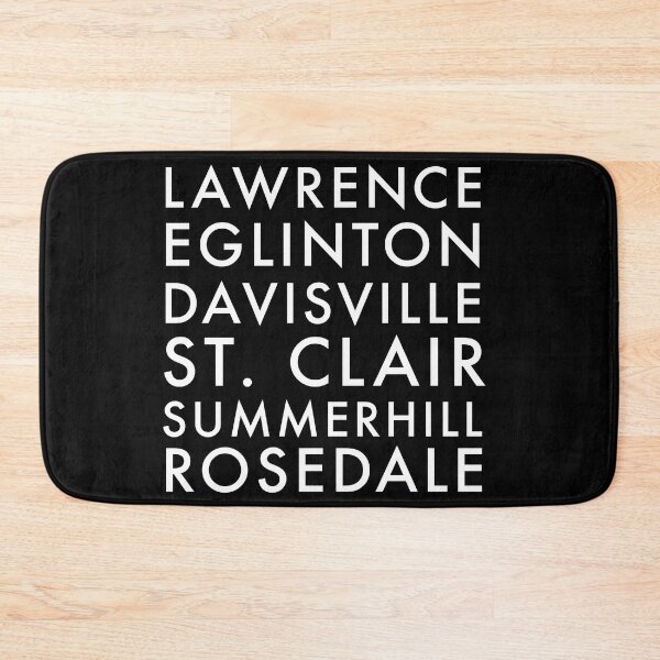 Item preview, Toronto Subway Line 1 (Lawrence to Rosedale) designed and sold by s-abramson.