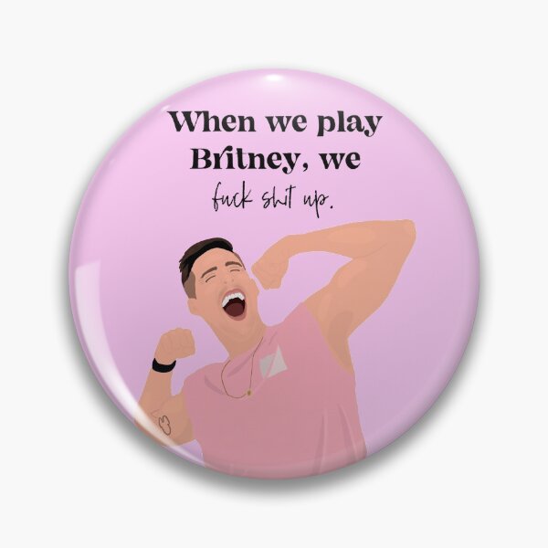 Artikelvorschau, Wenn wir gegen Britney spielen – Zitat von Cody Rigsby (Peloton) entworfen und verkauft von kassidirae.