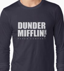 Dunder Mifflin Long Sleeve T-Shirt