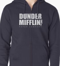 Dunder Mifflin Zipped Hoodie