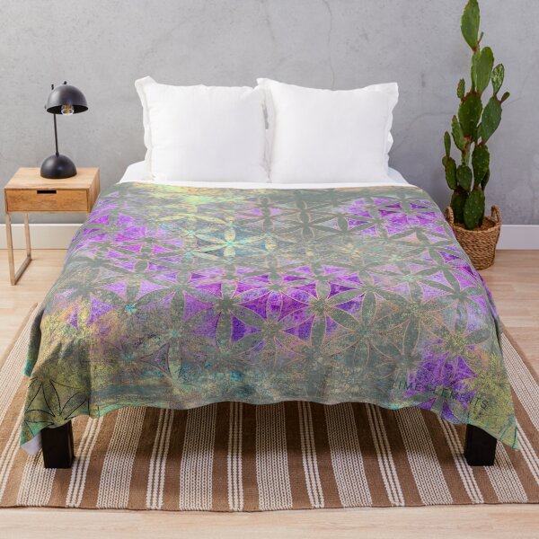 Item preview, flower of life purple mist designed and sold by filippobassano.