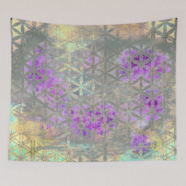 Item preview, flower of life purple mist  designed and sold by filippobassano.