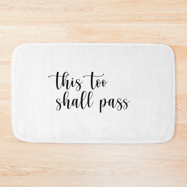 Item preview, This Too Shall Pass designed and sold by Lemon  Merch.