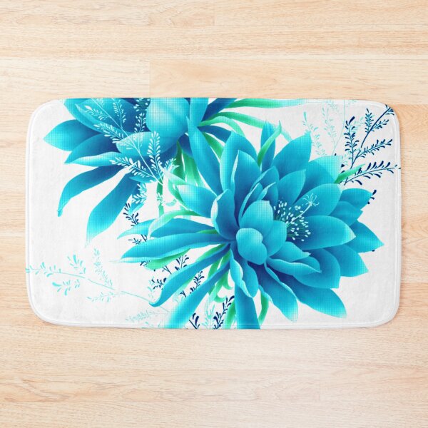 Item preview, Lotus Flower in Turquoise designed and sold by Designs By Creation.