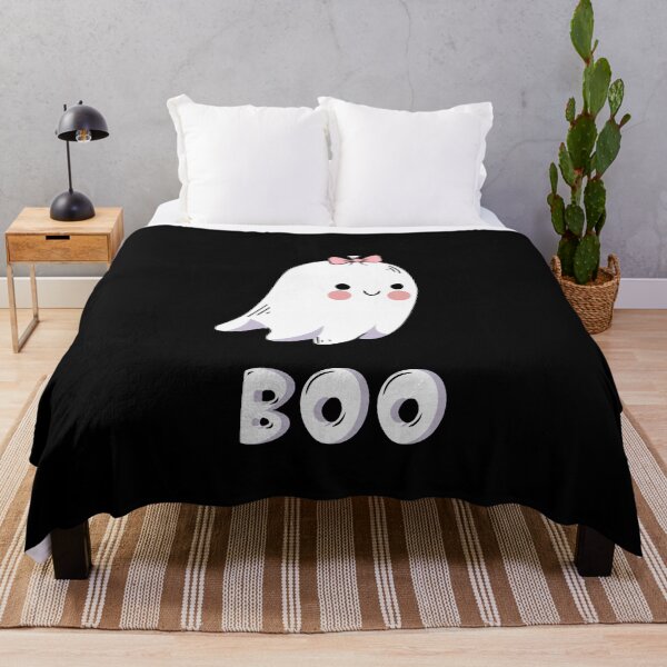 Item preview, Boo cute ghost halloween t-shirts designed and sold by TopDesignArt.