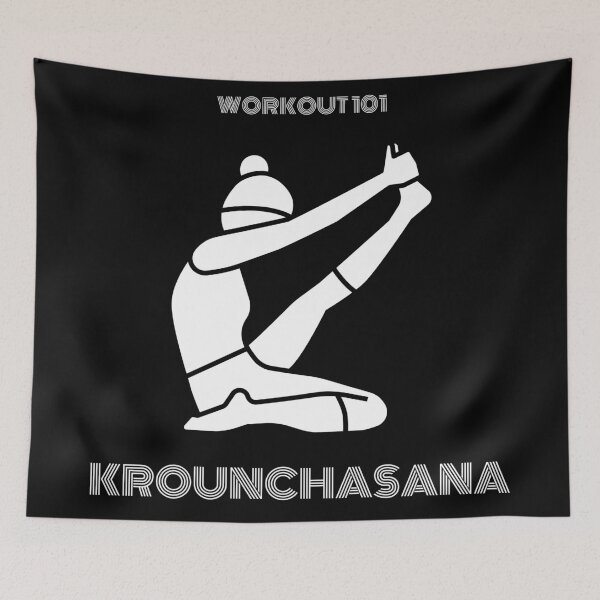 Item preview, Krounchasana (Workout 101) designed and sold by BofflingDesigns.