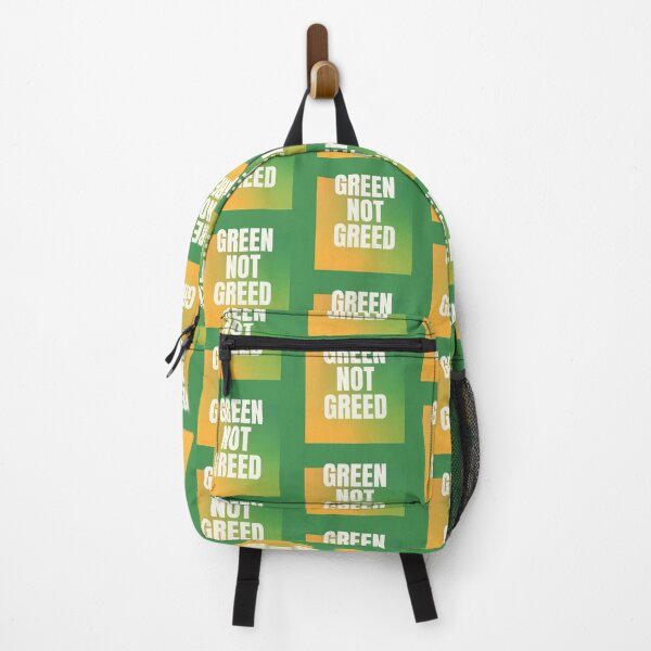 Item preview, Green NOT Greed designed and sold by sillyaprons.