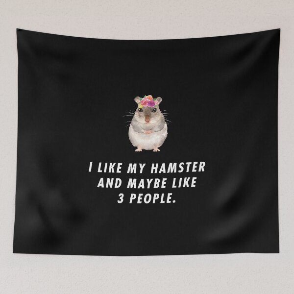 Item preview, Funny I Like My Hamsters And Maybe Like 3 People Mom designed and sold by artworkbyrihen.