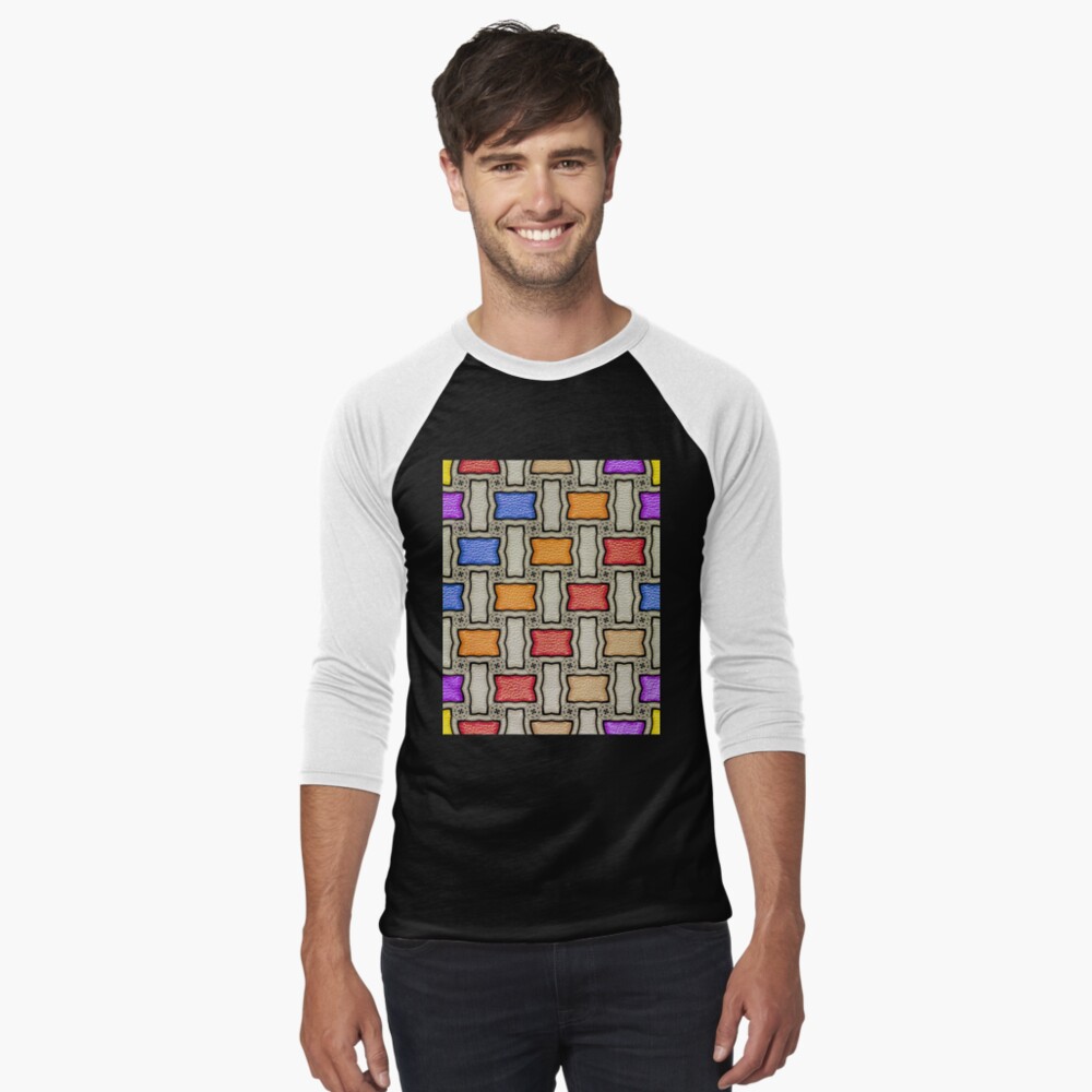 Item preview, Baseball ¾ Sleeve T-Shirt designed and sold by vkdezine.