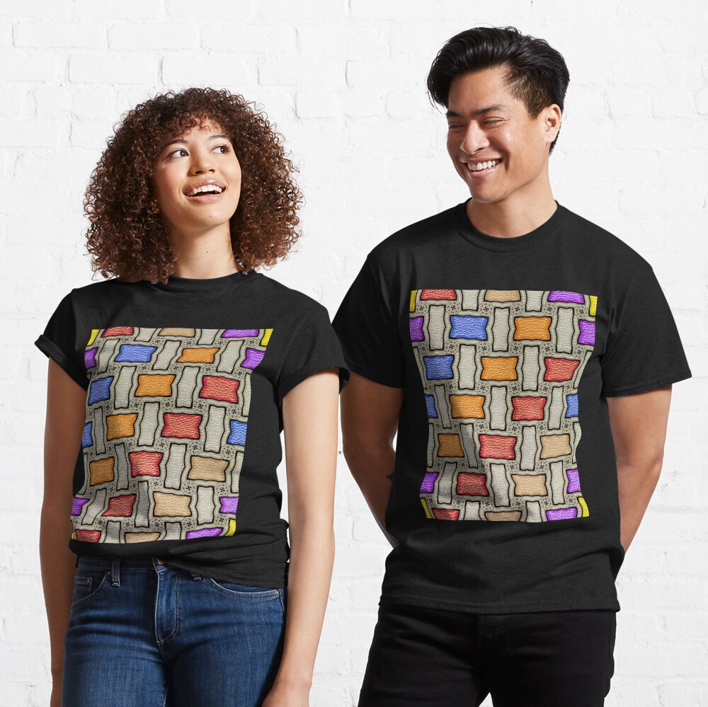 Victorian Conblock in Colors Classic T-Shirt