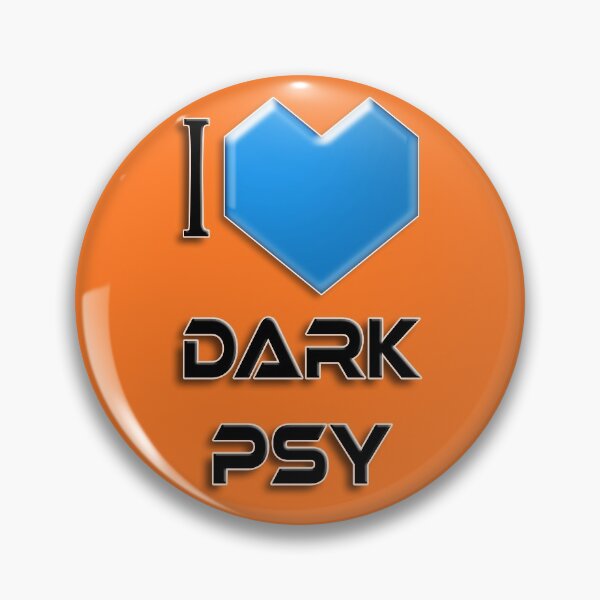 Item preview, I Love Dark Psy - Blue designed and sold by NoMatterLab.