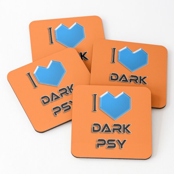Item preview, I Love Dark Psy - Blue designed and sold by NoMatterLab.