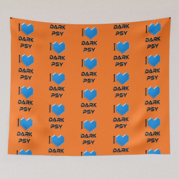 Item preview, I Love Dark Psy - Blue designed and sold by NoMatterLab.