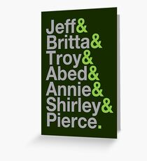 Community Jetset Greeting Card