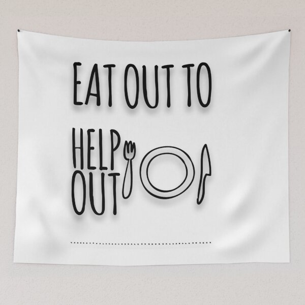 Item preview, Eat Out To Help Out  designed and sold by MillanMarketing.