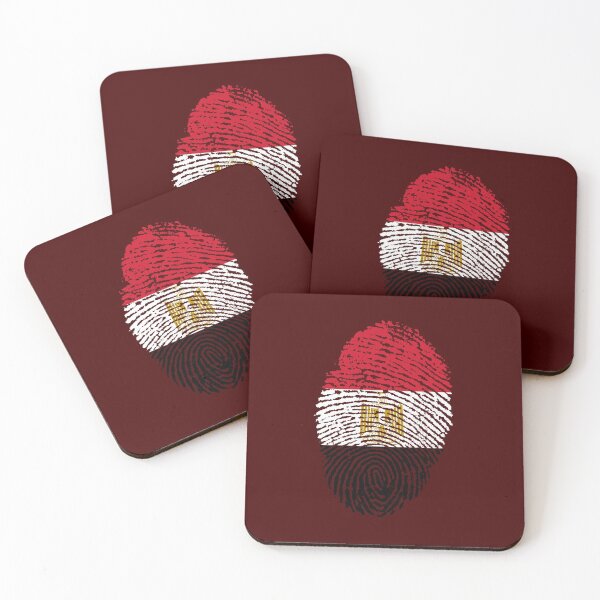 Item preview, Egyptian fingerprint flag designed and sold by P-I-R.