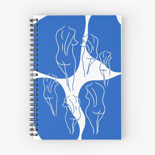 Item preview, Minimalist Blue Figures designed and sold by kandy21299.