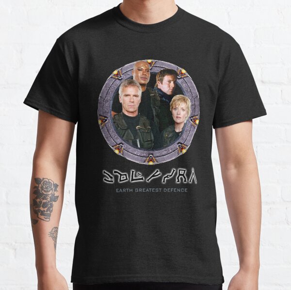 Stargate SG1 Earth Greatest Defense T-shirt classique