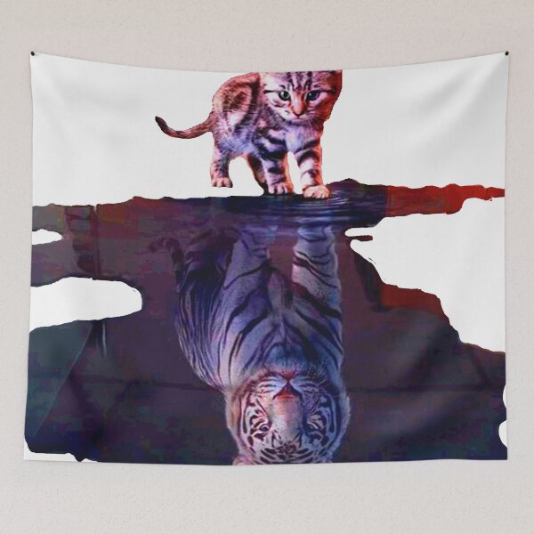 Item preview, tiger inside  designed and sold by smoky3334.
