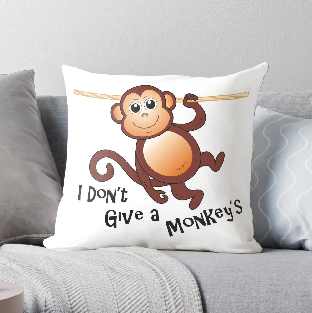 Monkey Decorative Pillow