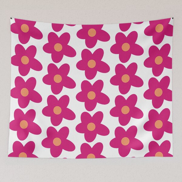 Item preview, dark purple wonky flower designed and sold by terididcote.