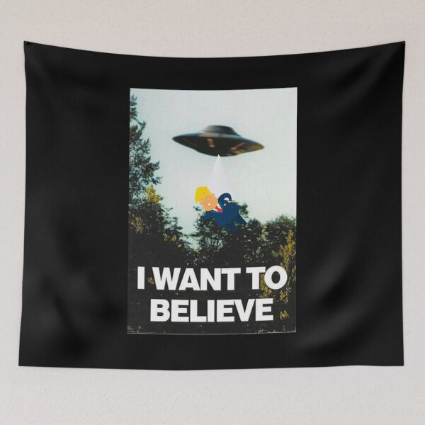 Item preview, UFO, alien, Trump, extraterrestrials designed and sold by ThommyBLN.