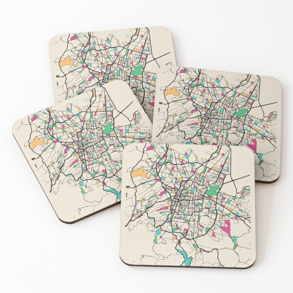 Item preview, Mexico City, Mexico Street Map designed and sold by A Deniz Akerman.
