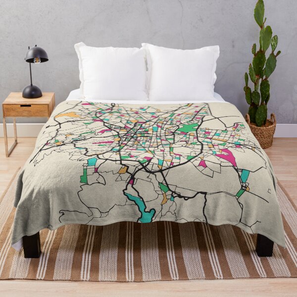 Item preview, Mexico City, Mexico Street Map designed and sold by A Deniz Akerman.