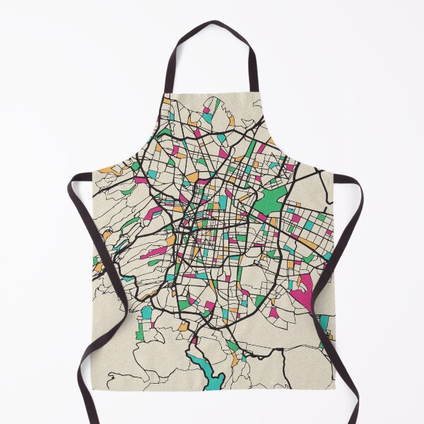 Item preview, Mexico City, Mexico Street Map designed and sold by A Deniz Akerman.