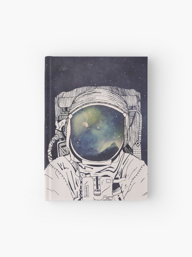Thumbnail 1 of 3, Hardcover Journal, Dreaming Of Space designed and sold by Tracie Andrews.