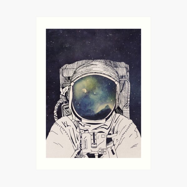 Dreaming Of Space Art Print