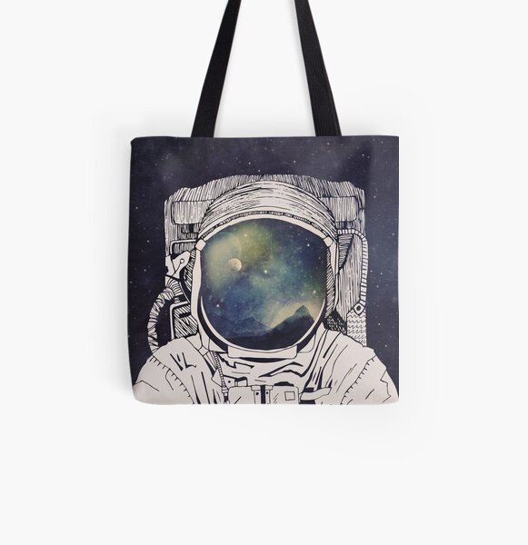 Dreaming Of Space All Over Print Tote Bag