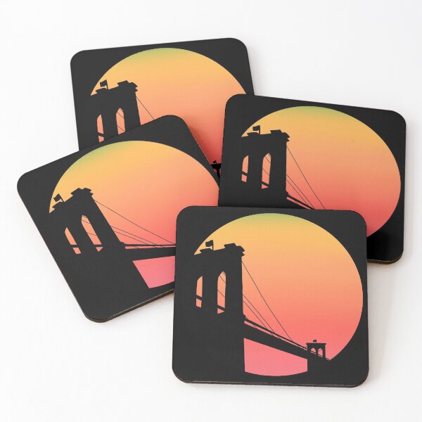 Item preview, Brooklyn Bridge Sunset designed and sold by embones.