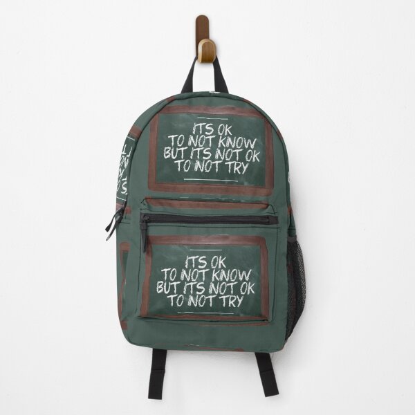 Item preview, Learn motivation for school old school blackboard with chalk writing lessons pupil teacher - school class designed and sold by MadandMean.