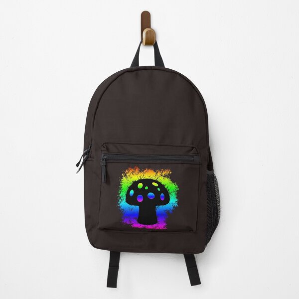 Item preview, mushroom with colorful rainbow colors designed and sold by PaulS34.