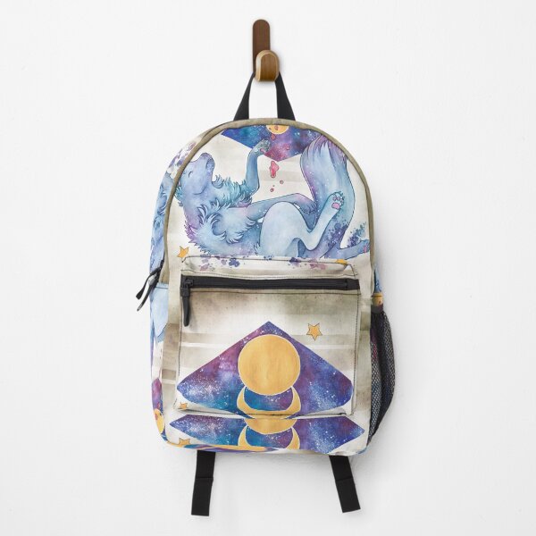 Item preview, Falling Wolf in the Sky designed and sold by YumePeachyPie.