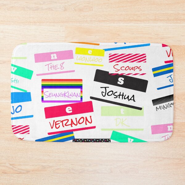 Item preview, Seventeen name tag designed and sold by arorar.