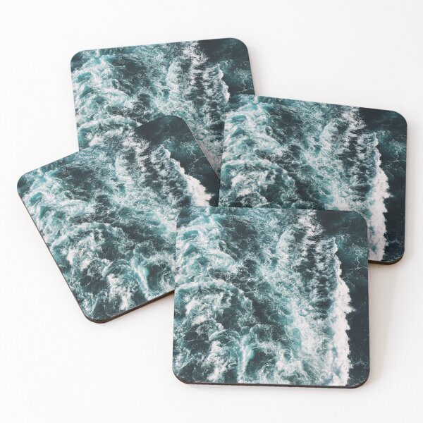 Item preview, Aqua Turquoise Ocean Waves designed and sold by corner-shop.