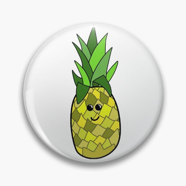 Item preview, Cute Pineapple cartoon designed and sold by MZY-Design.