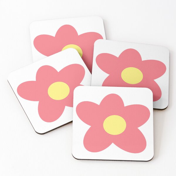Item preview, pink wonky flower designed and sold by terididcote.