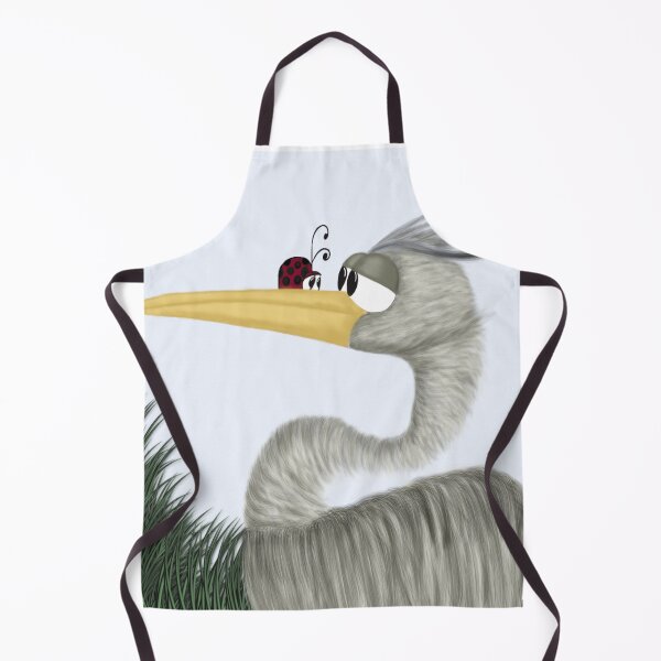 Item preview, Herb The Heron And The Ladybug designed and sold by OneArtsyMomma.