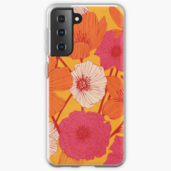 Summer Flowers Samsung Galaxy Soft Case