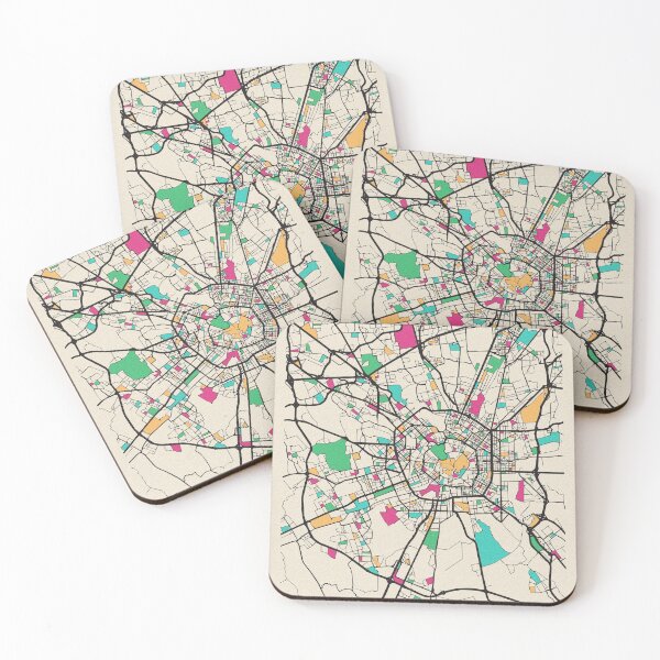 Item preview, Milan, Italy Street Map designed and sold by A Deniz Akerman.