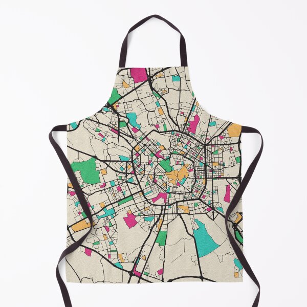 Item preview, Milan, Italy Street Map designed and sold by A Deniz Akerman.