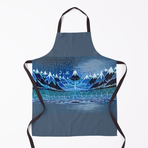Item preview, Blue Forest mountain path in the style of J.R.R.Tolkien designed and sold by Designwebjae.